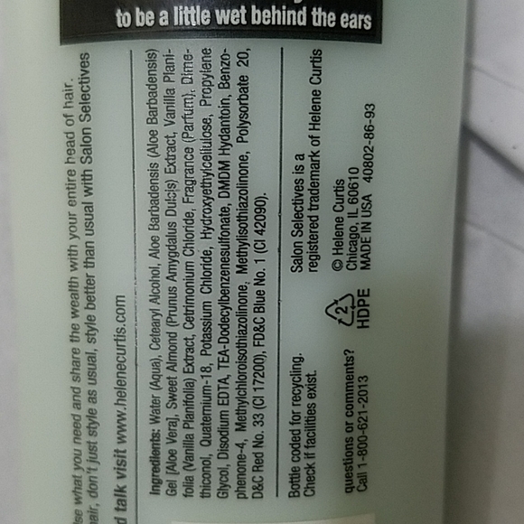 Salon Selectives Completely Drenched Shampoo and Conditioner DISCONTINUED - Picture 4 of 6